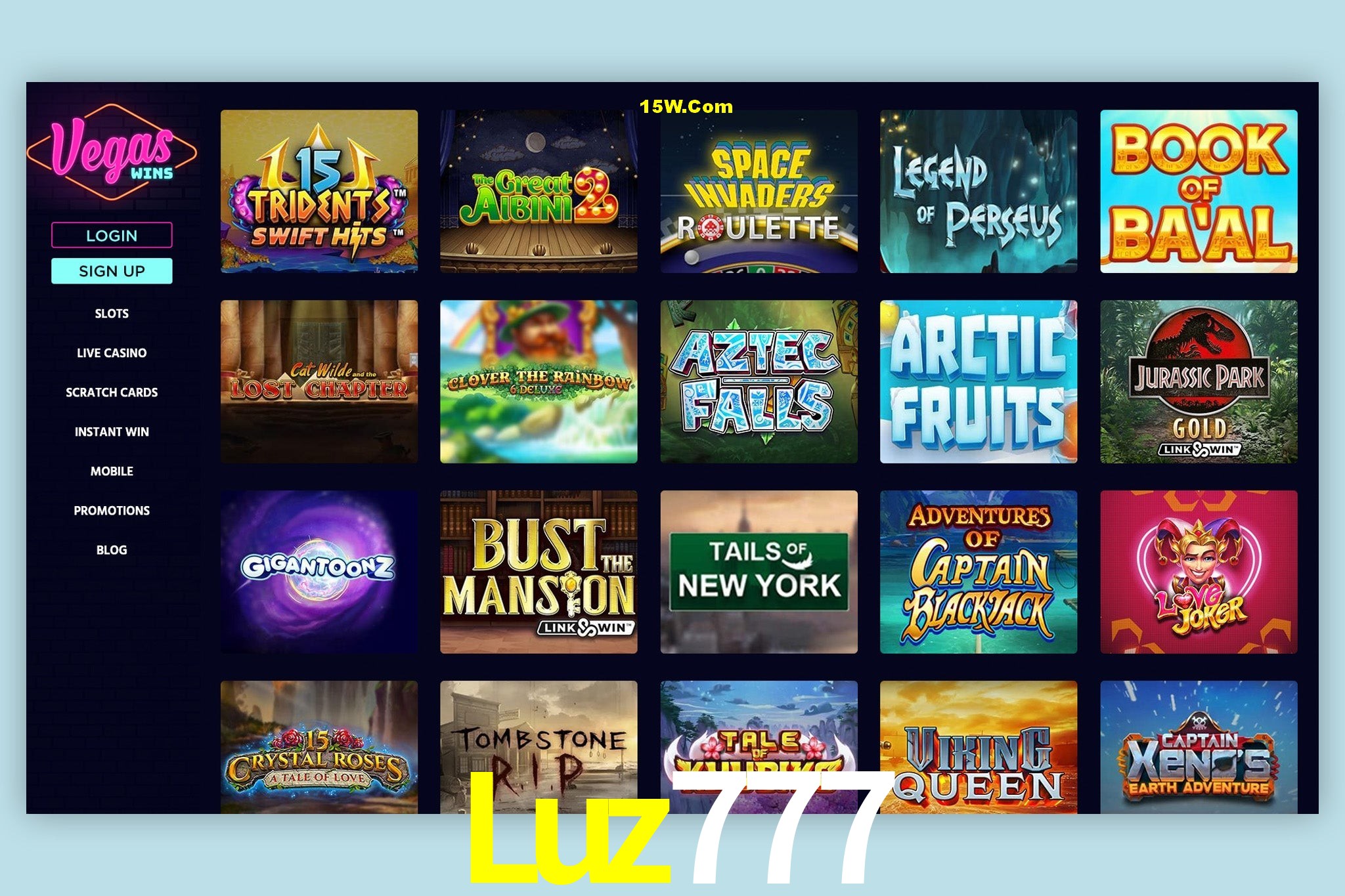 Live Casino Luz777